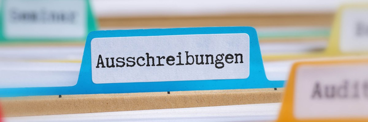 Ausschreibungen  - Informationen zu aktuellen Ausschreibungen