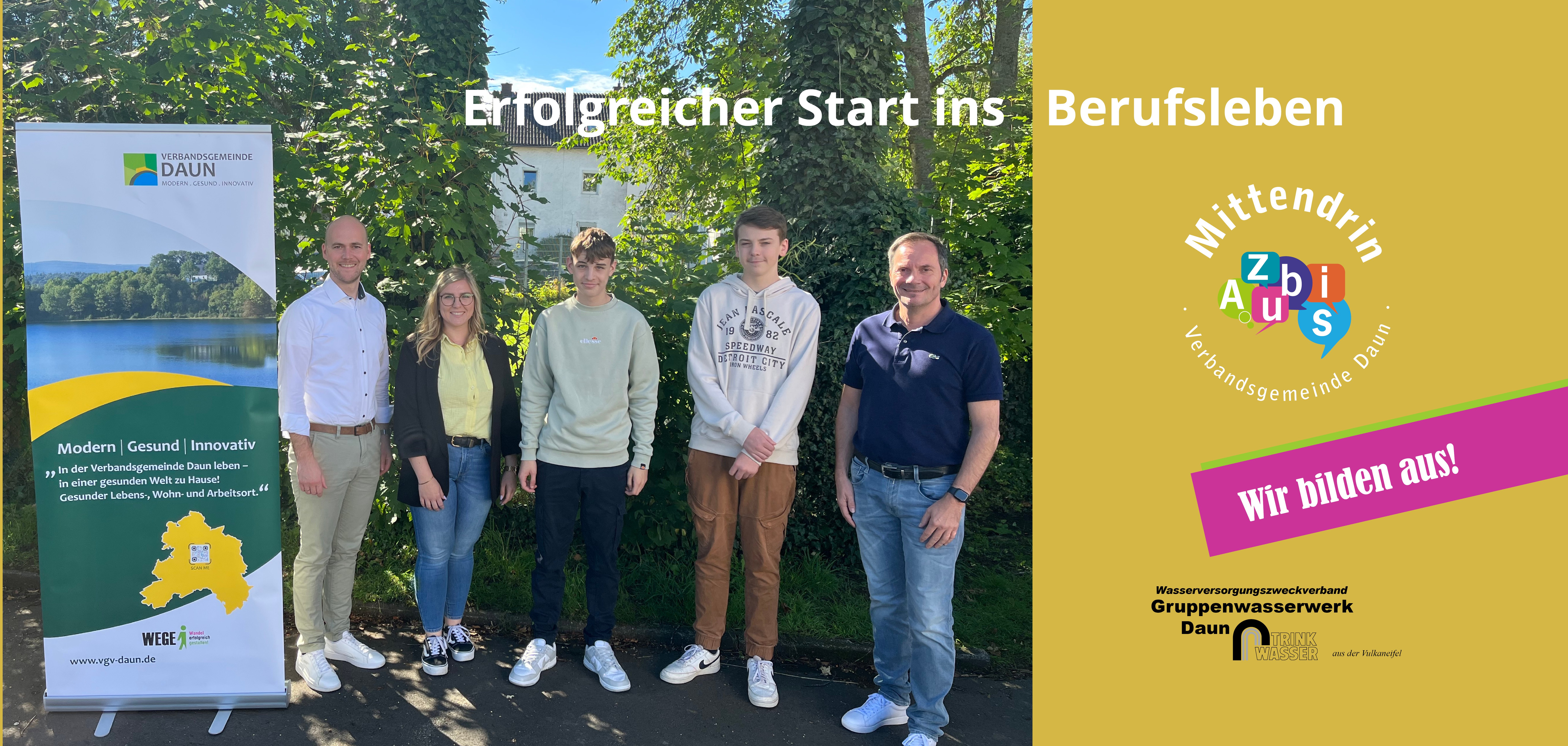 Personen vor Bäumen