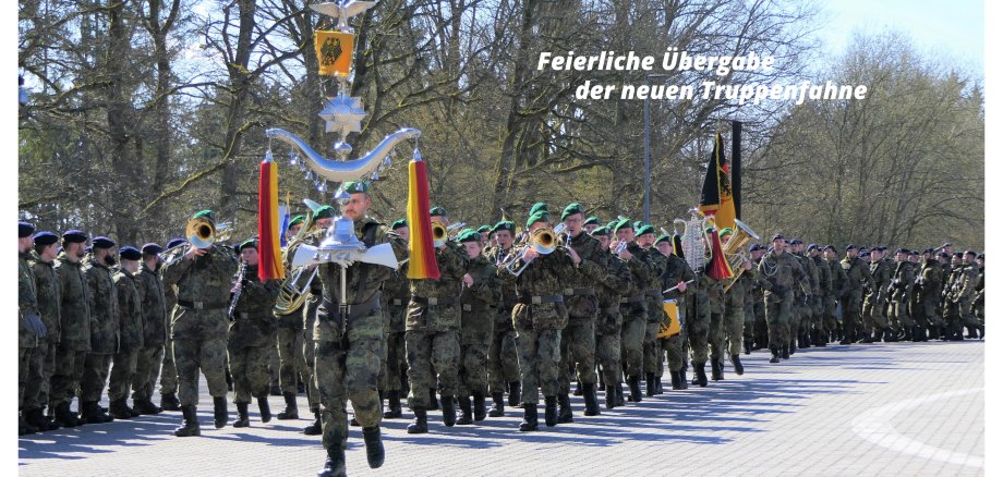 Soldaten des Heeresmusikkorps Kassel