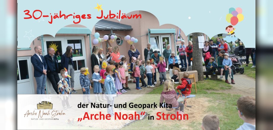 Personen bei Kindergartenfest