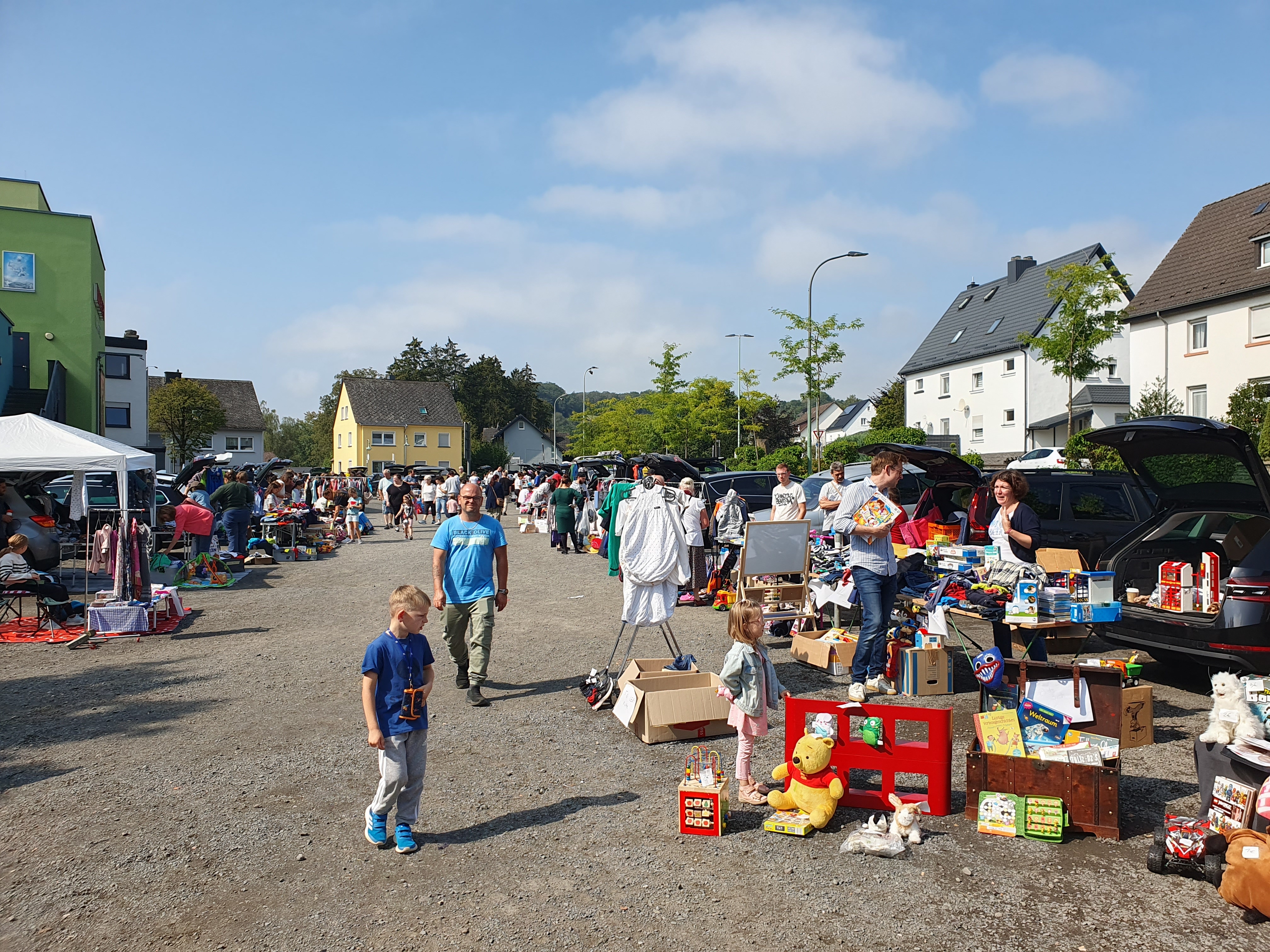 Stände Kofferraumflohmarkt