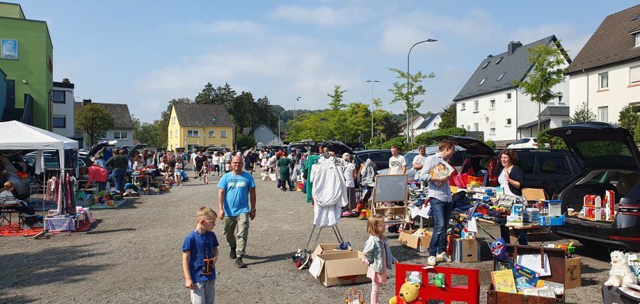 Stände Kofferraumflohmarkt