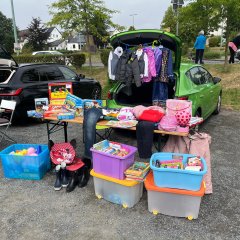 Stände Kofferraumflohmarkt