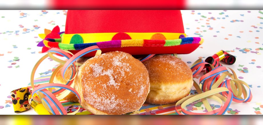 Symbolbild Karneval mit Berlinern