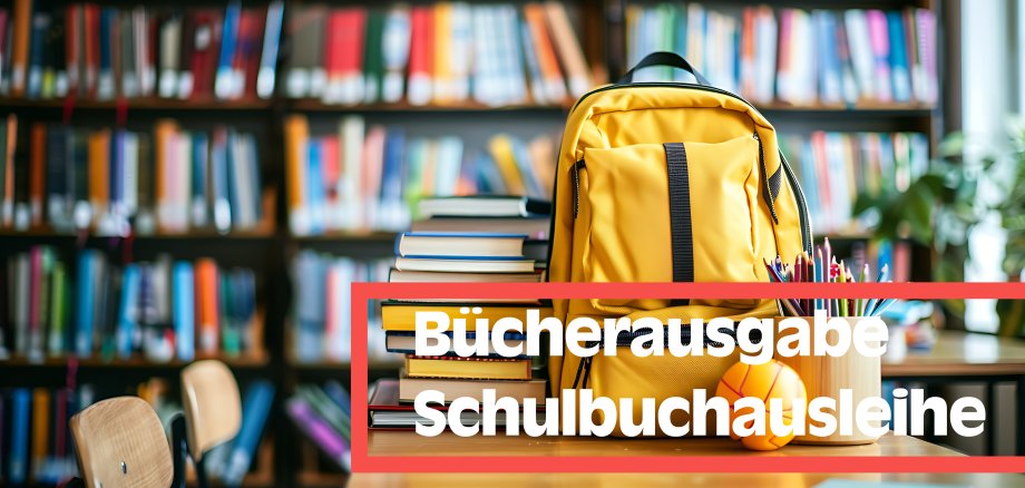 Symbolbild Bücherausgabe Schulbuchausleihe