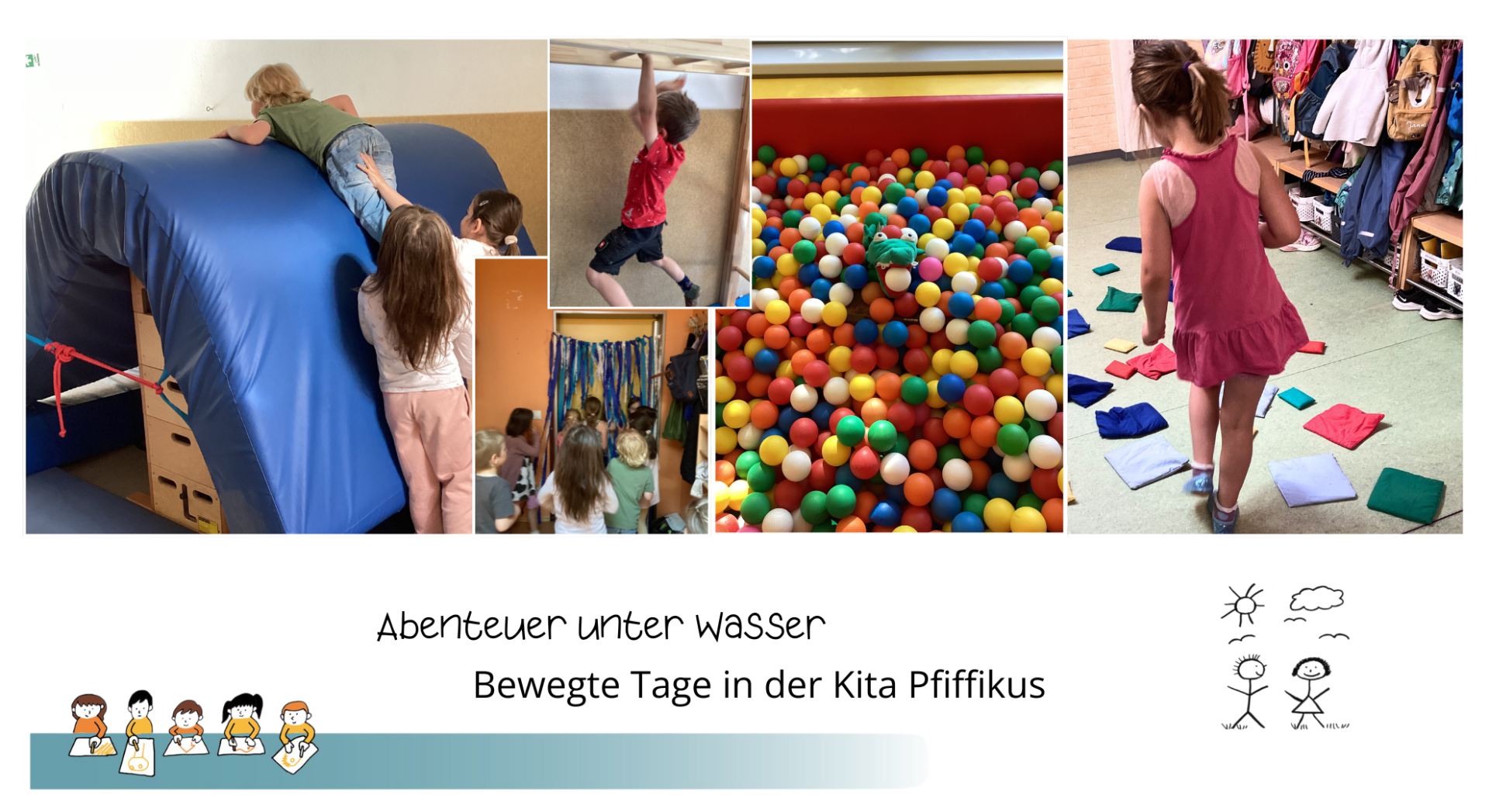 Collage Kinderparcours