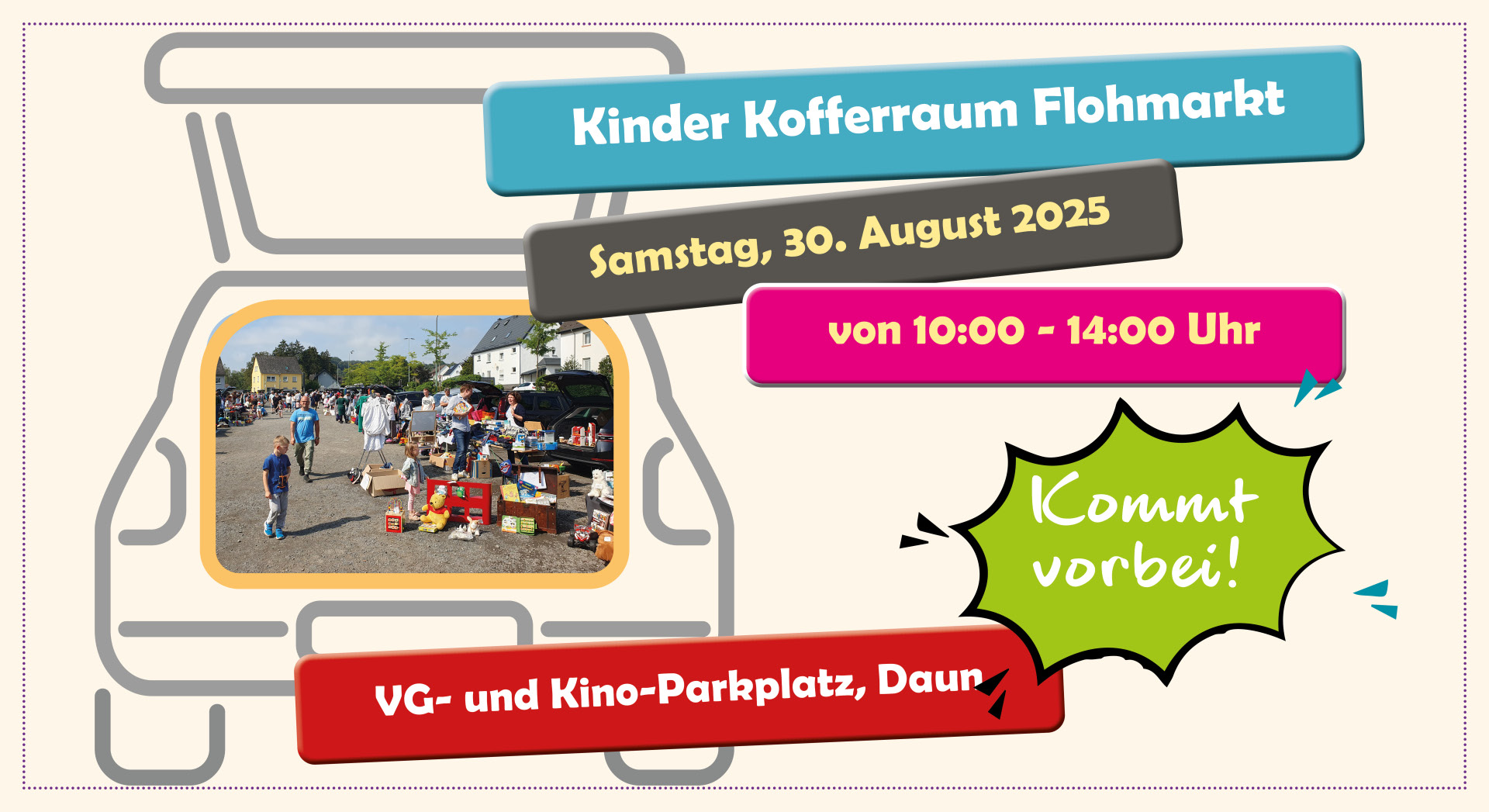 Symbolbild Kofferraum