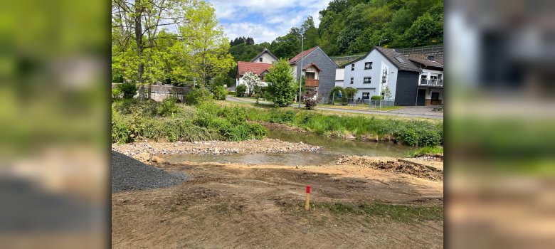 Renaturierung eines Baches