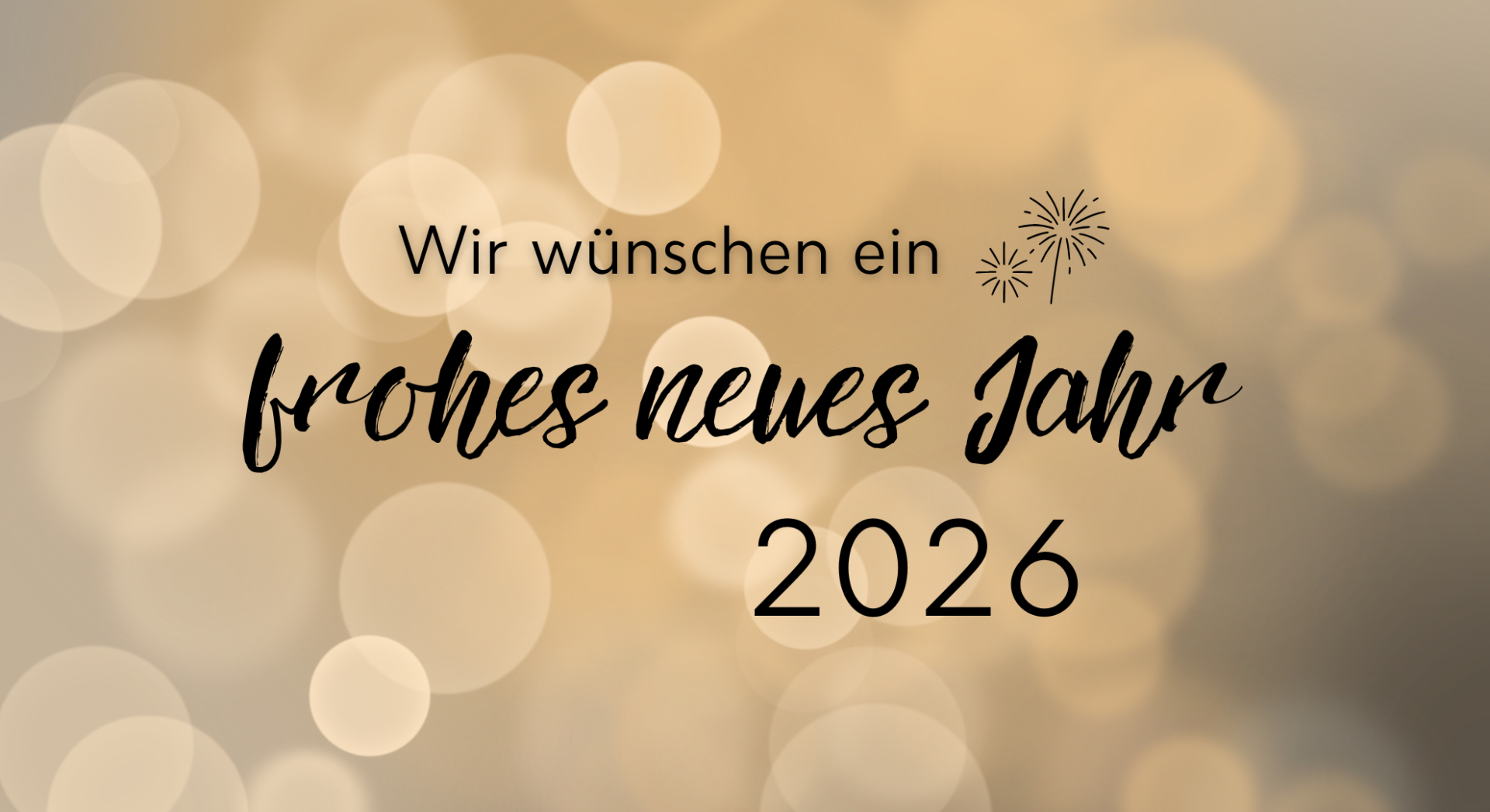 Symbolbild frohes neues Jahr 