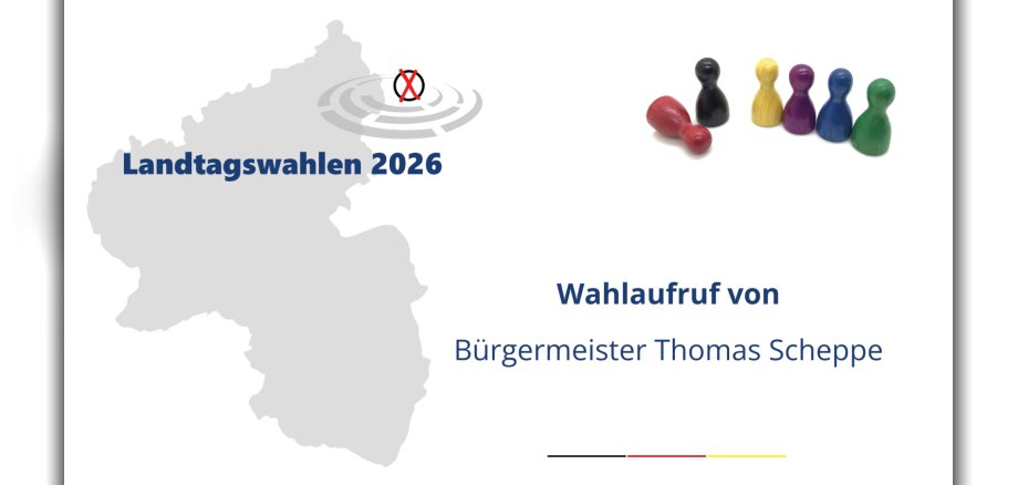 Landtagswahl_Wahlaufruf Bgm. Scheppe - 1 Symbolbild Landtagswahl