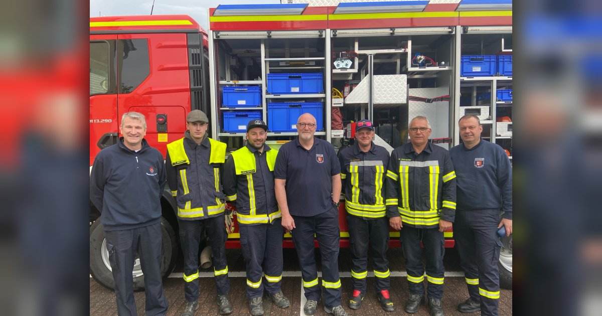 Ausbildung der Feuerwehren zur Absturzsicherung Verbandsgemeinde Daun