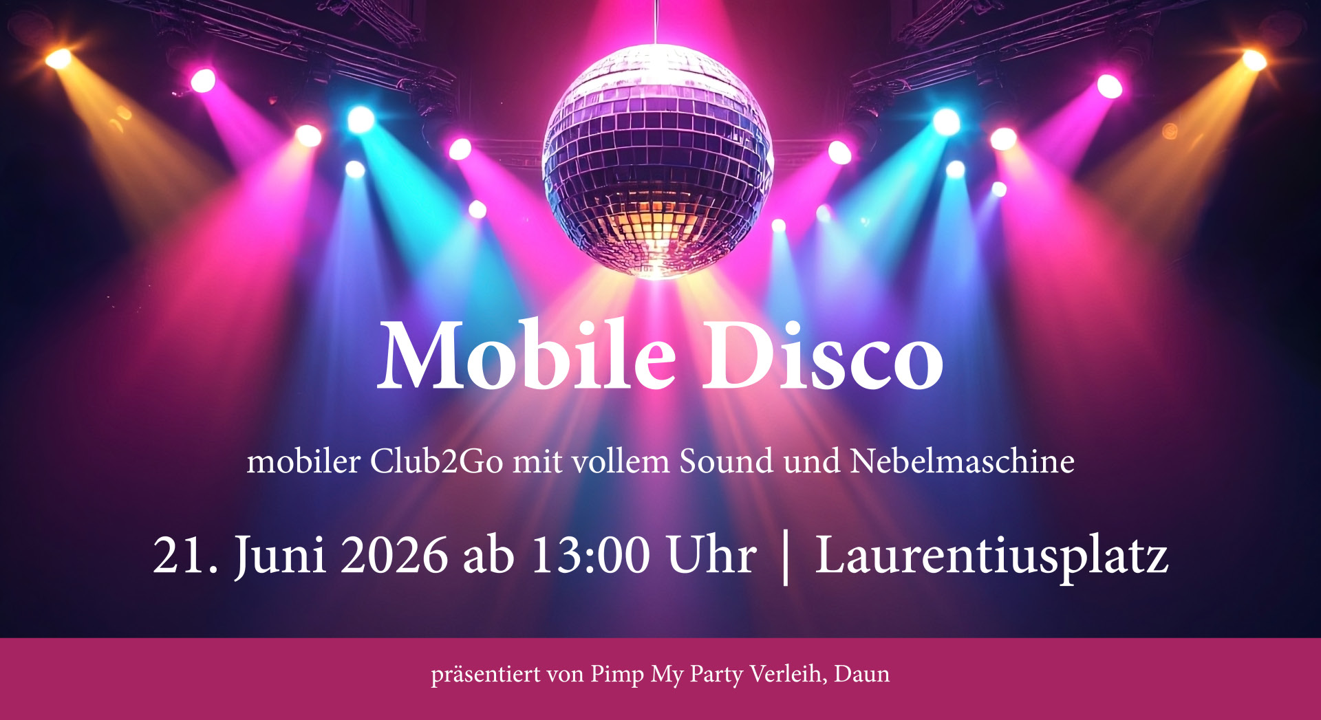 Symbolbild Discokugel