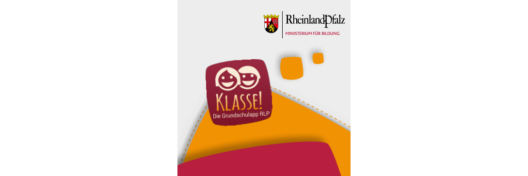 Symbolbild Klasse! Die Grundschulapp RLP