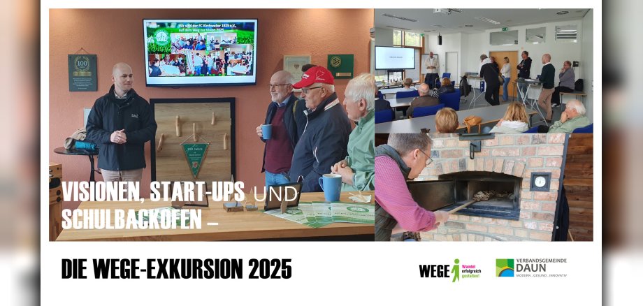Bildercollage zur WEGE-Exkursion