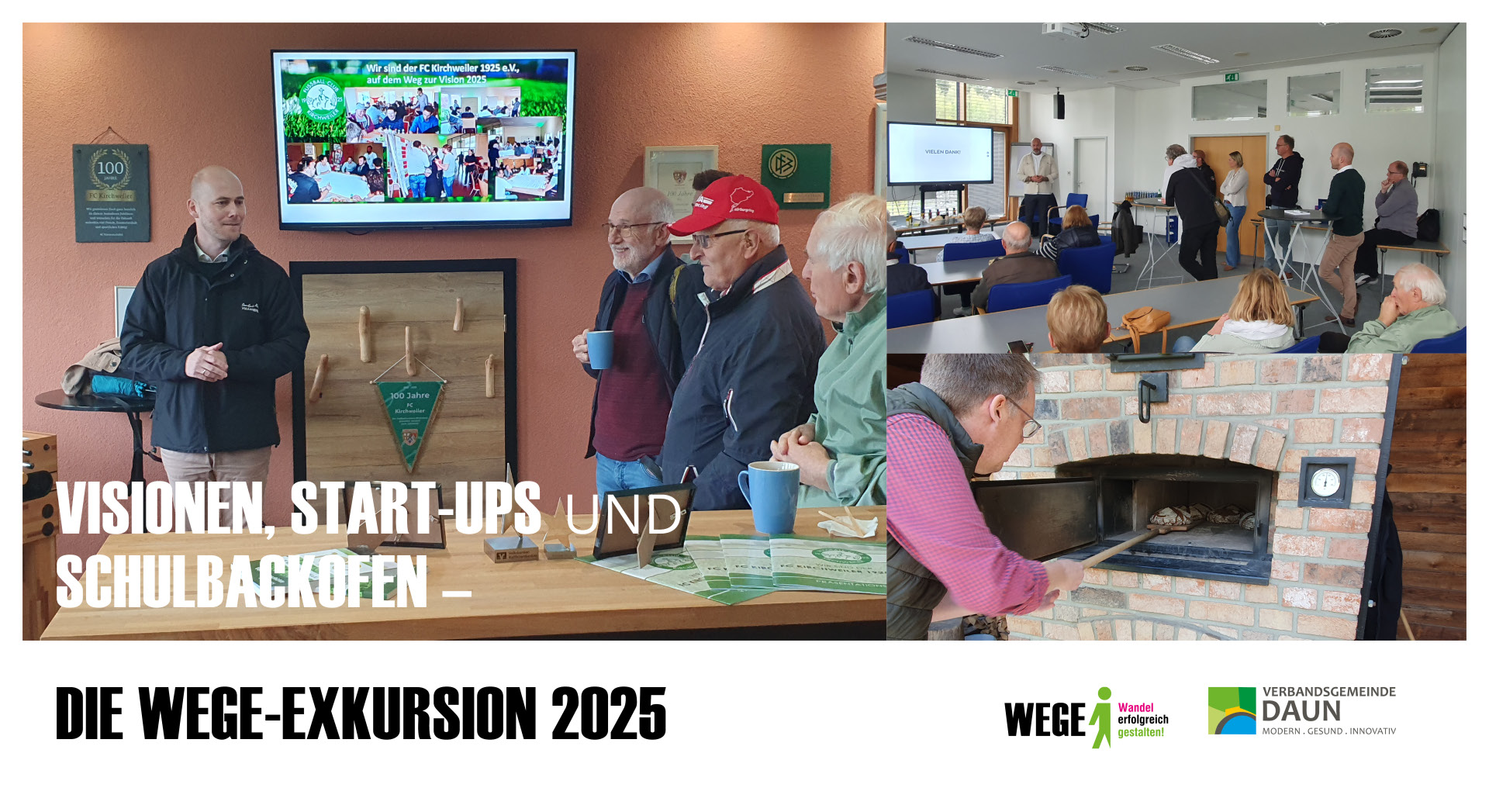 Bildercollage zur WEGE-Exkursion